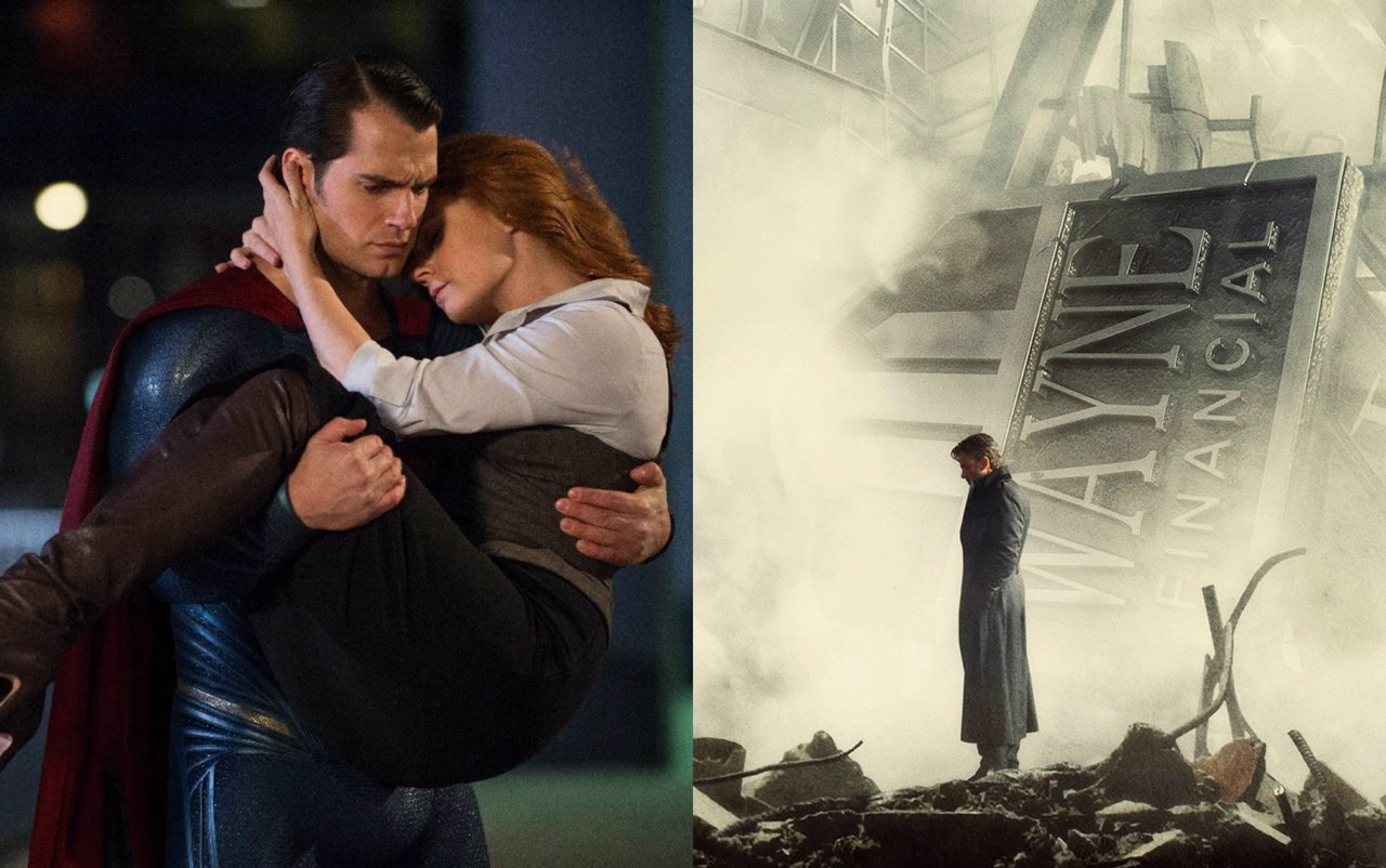 Collage de Batman v Superman