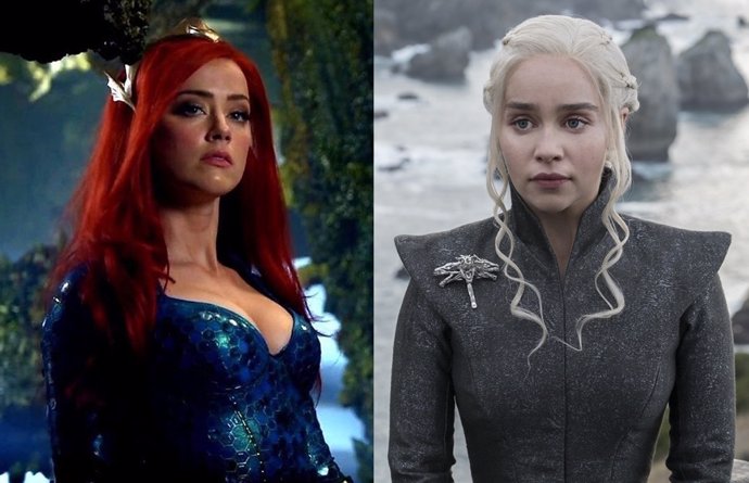 Amber Heard podría ser sustituida por Emilia Clarke en el papel de Mera