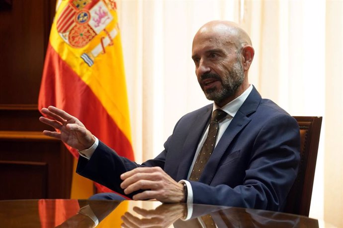 Archivo - El Subdelegado del Gobierno de Málaga, Francisco Javier Salas.