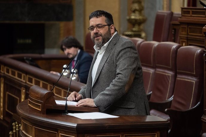 Archivo - El diputado de Sumar Vicenç Vidal. 